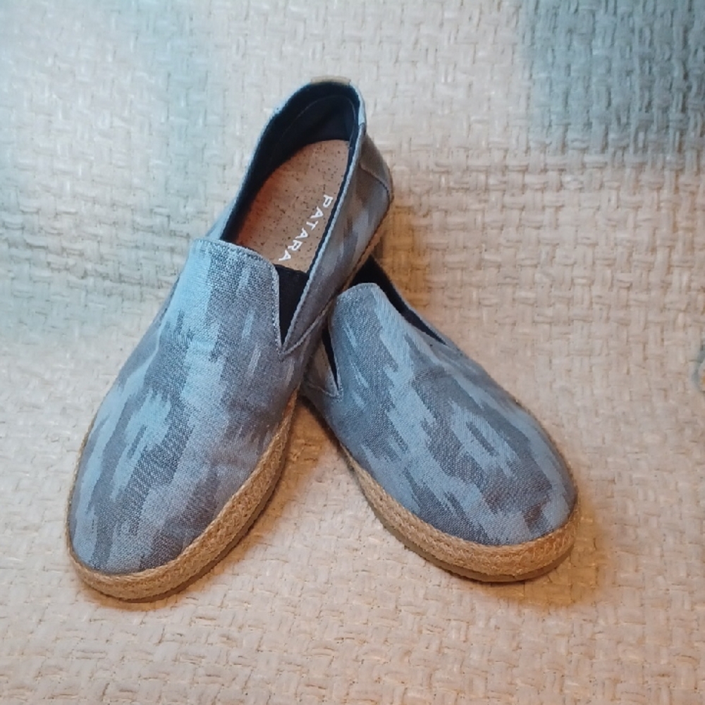 Patra Men's Gray Slip-On Shoes